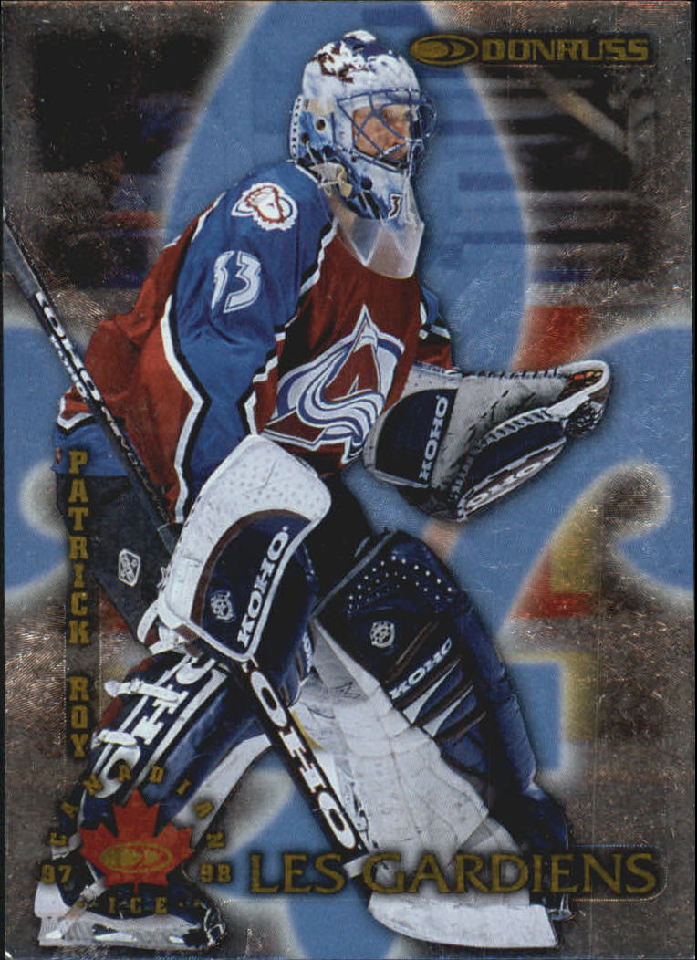 1997-98 Donruss Canadian Ice Les Gardiens #1 Patrick Roy