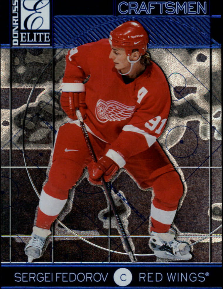 1997-98 Donruss Elite Craftsmen #9 Sergei Fedorov
