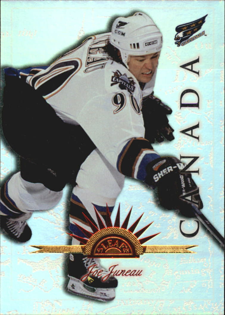 1997-98 Leaf International Universal Ice #53 Joe Juneau