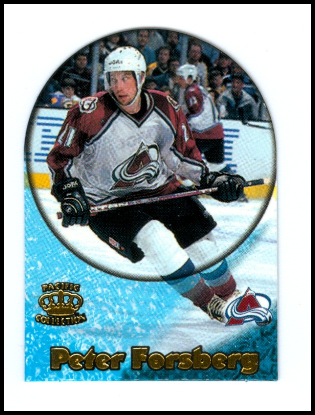 1997-98 Pacific Card-Supials Minis #4 Peter Forsberg