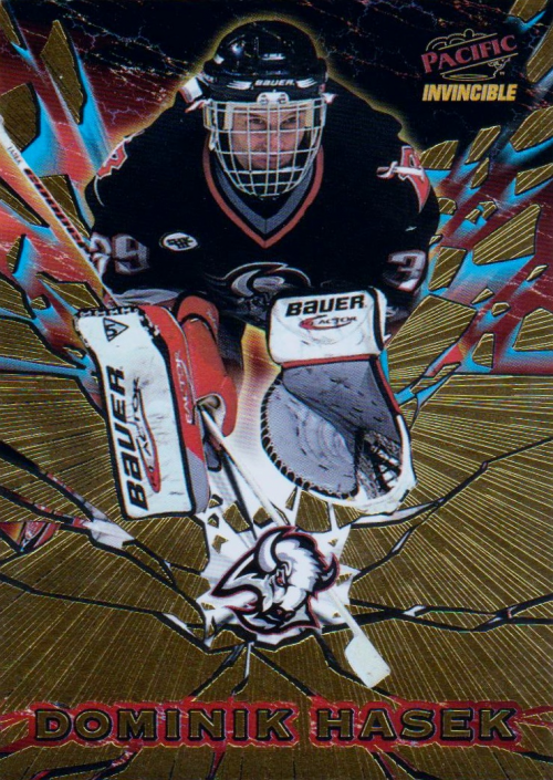 1997-98 Pacific Invincible Feature Performers #4 Dominik Hasek