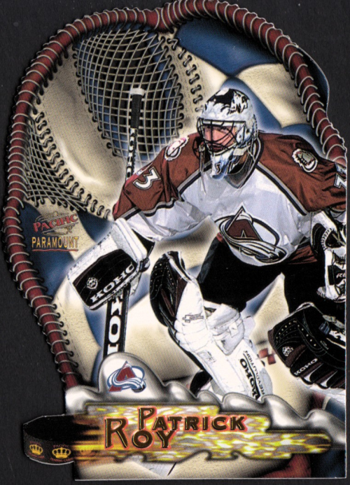 1997-98 Paramount Glove Side Laser Cuts #5 Patrick Roy