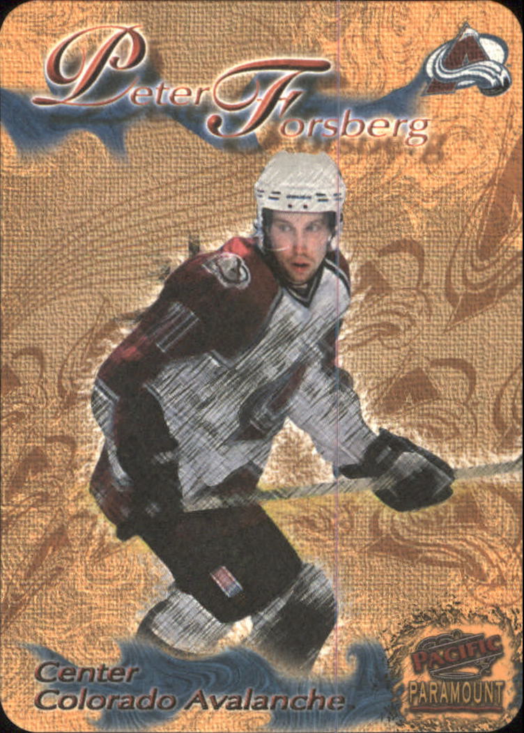 1997-98 Paramount Photoengravings #5 Peter Forsberg