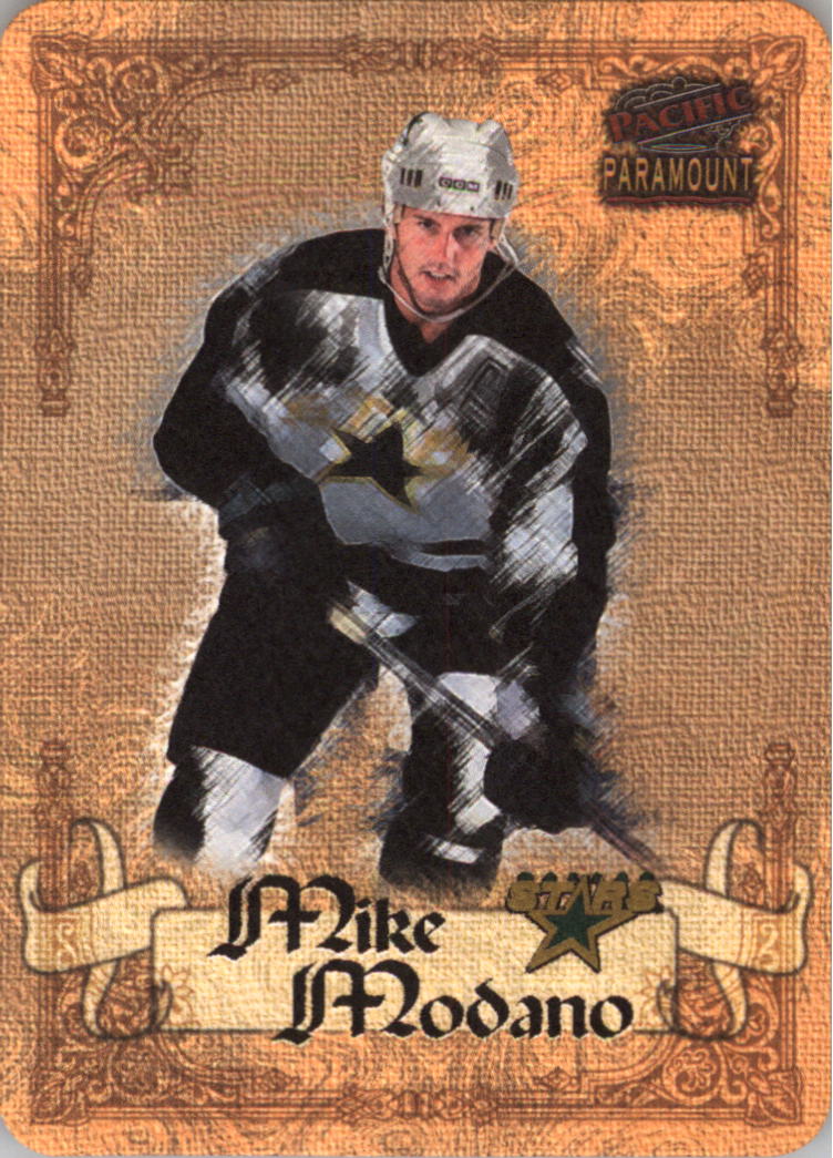 1997-98 Paramount Photoengravings #8 Mike Modano