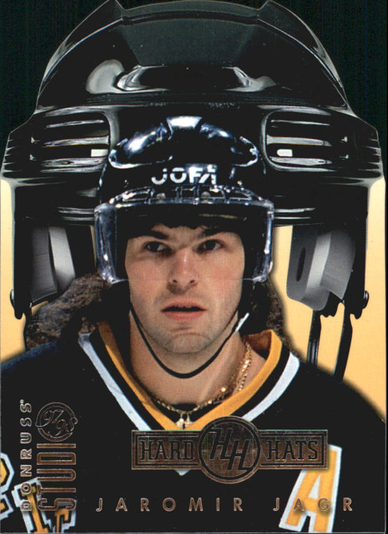 1997-98 Studio Hard Hats #19 Jaromir Jagr