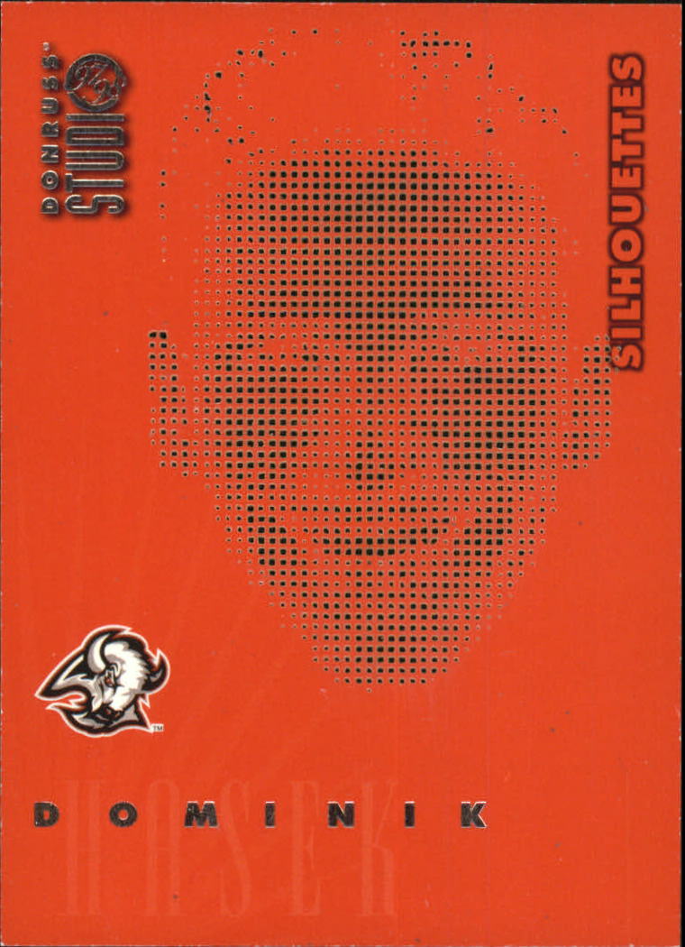 1997-98 Studio Silhouettes #7 Dominik Hasek