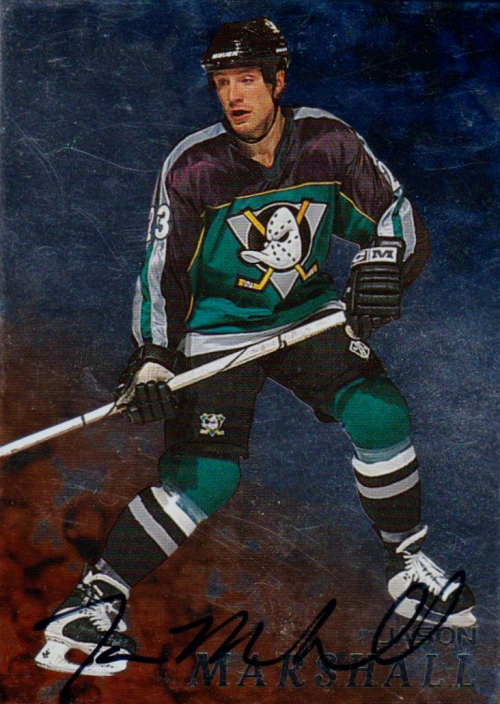 1998-99 Be A Player Autographs #1 Jason Marshall