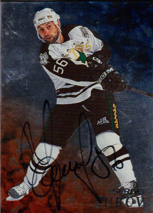 1998-99 Be A Player Autographs #43 Sergei Zubov