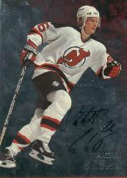 1998-99 Be A Player Autographs #81 Patrik Elias