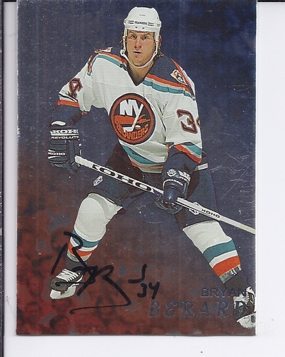 1998-99 Be A Player Autographs #85 Bryan Berard