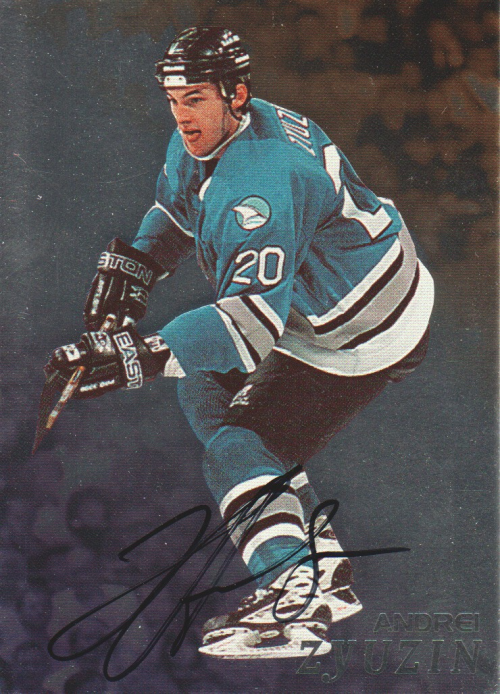 1998-99 Be A Player Autographs #116 Andrei Zyuzin