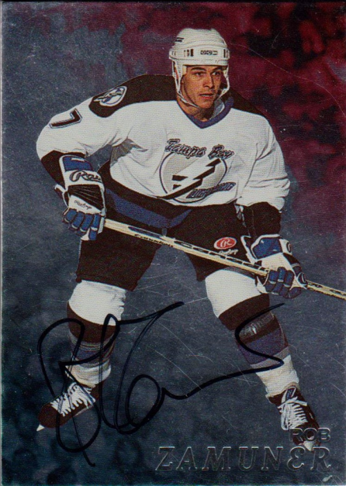 1998-99 Be A Player Autographs #132 Rob Zamuner