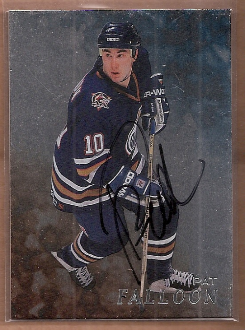 1998-99 Be A Player Autographs #205 Pat Falloon