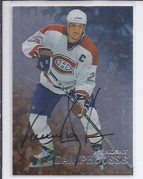 1998-99 Be A Player Autographs #217 Vincent Damphousse