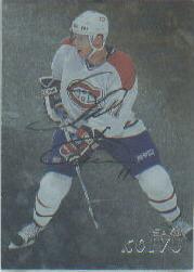 1998-99 Be A Player Autographs #218 Saku Koivu