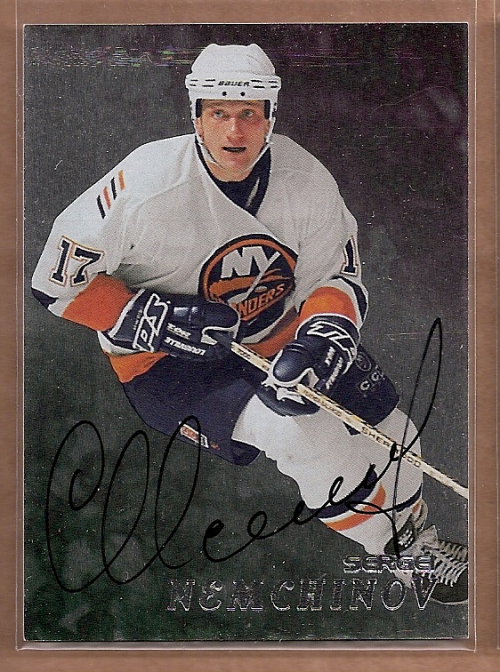 1998-99 Be A Player Autographs #237 Sergei Nemchinov