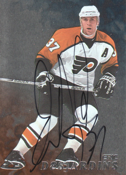 1998-99 Be A Player Autographs #253 Eric Desjardins