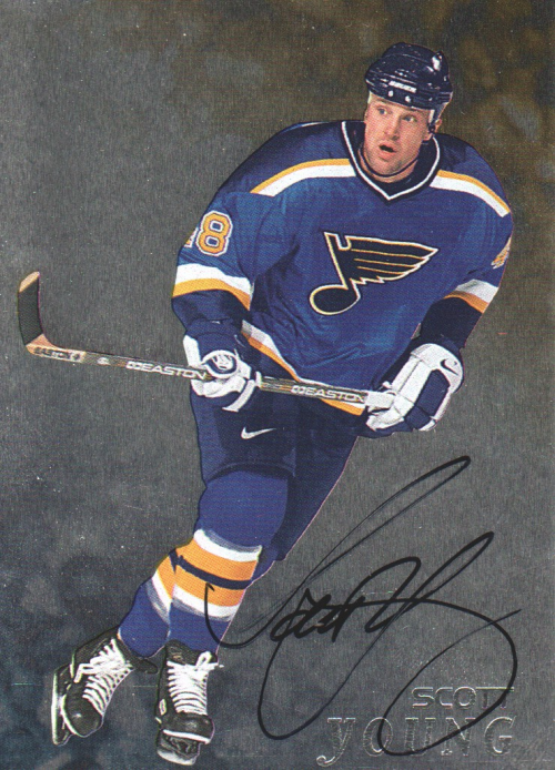 1998-99 Be A Player Autographs #278 Scott Young