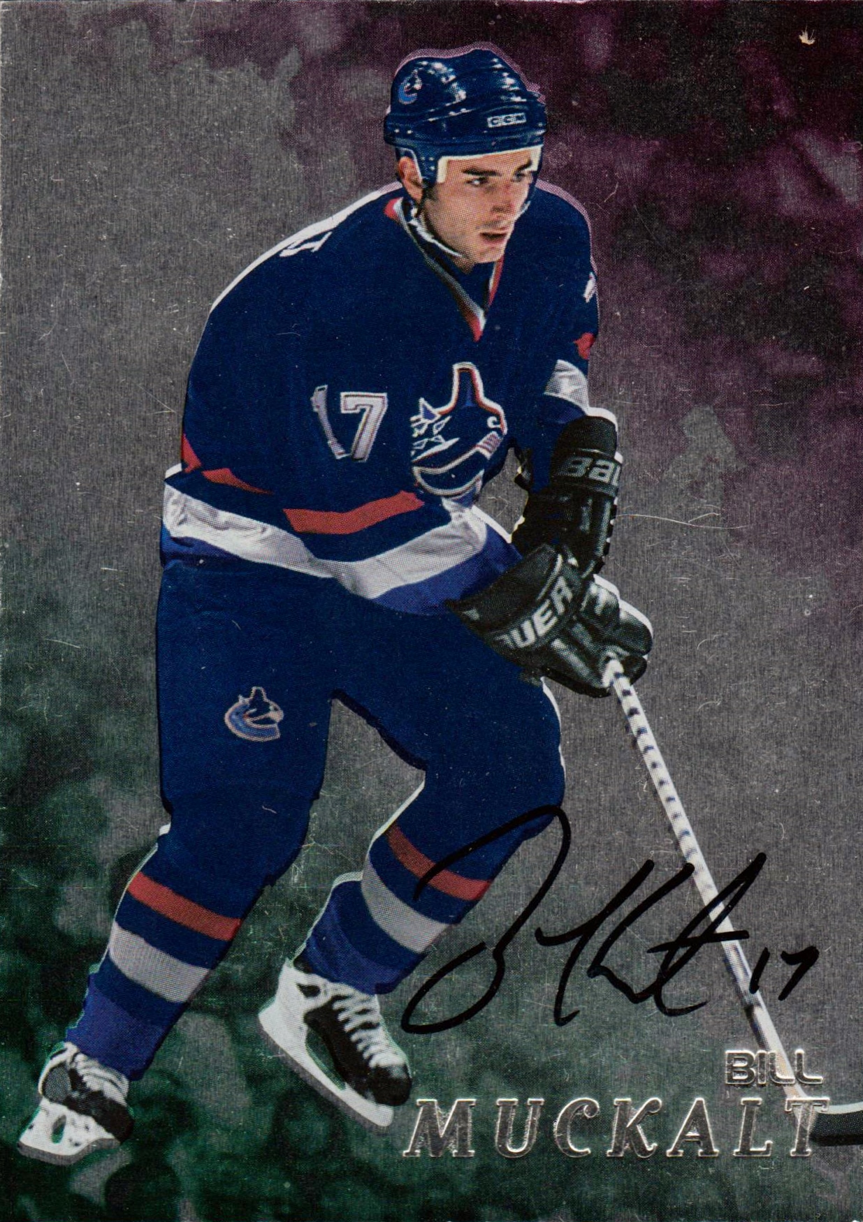 1998-99 Be A Player Autographs #291 Bill Muckalt