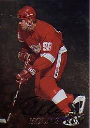 1998-99 Be A Player Autographs Gold #196 Tomas Holmstrom