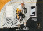 1998-99 Be A Player Playoff Legend Mario Lemieux #L4 Penguins Jsy/Stick AU