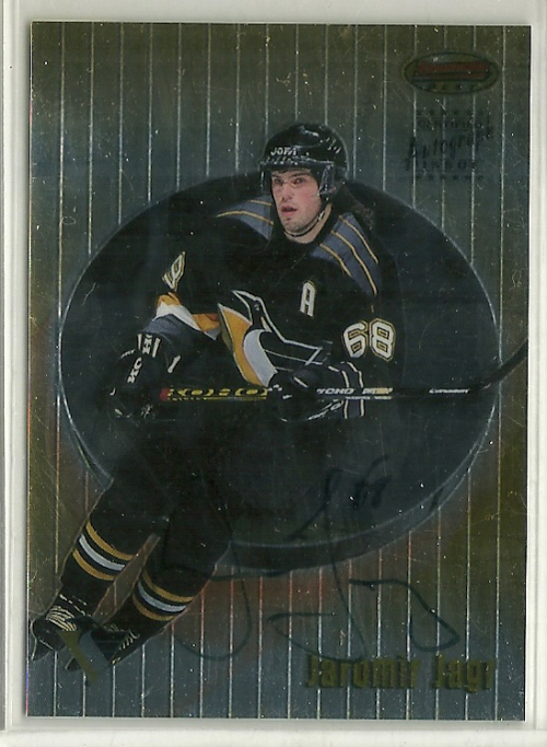 1998-99 Bowman's Best Autographs #A2A Jaromir Jagr