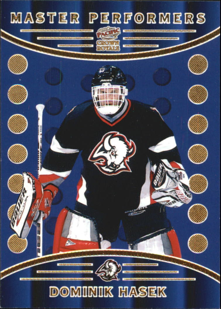 1998-99 Crown Royale Master Performers #3 Dominik Hasek