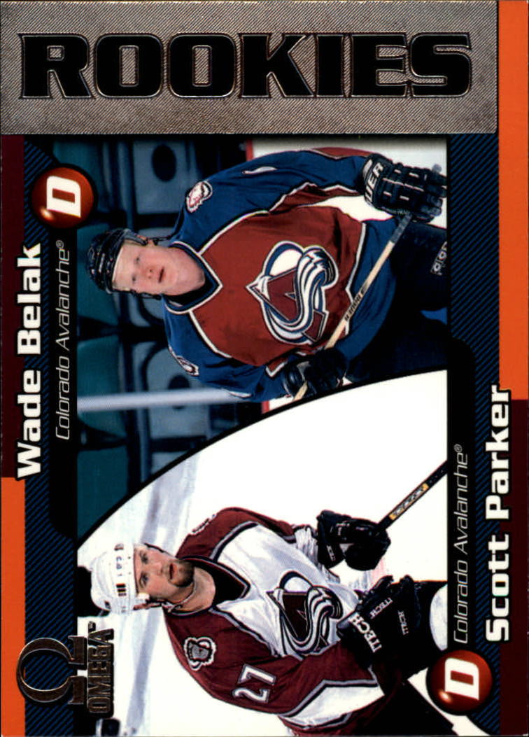 1998-99 Pacific Omega #66 Wade Belak RC/Scott Parker