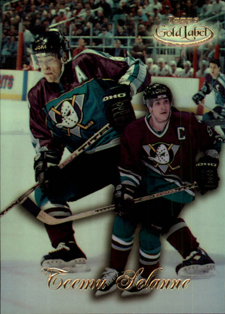 1998-99 Topps Gold Label Class 1 #7 Teemu Selanne