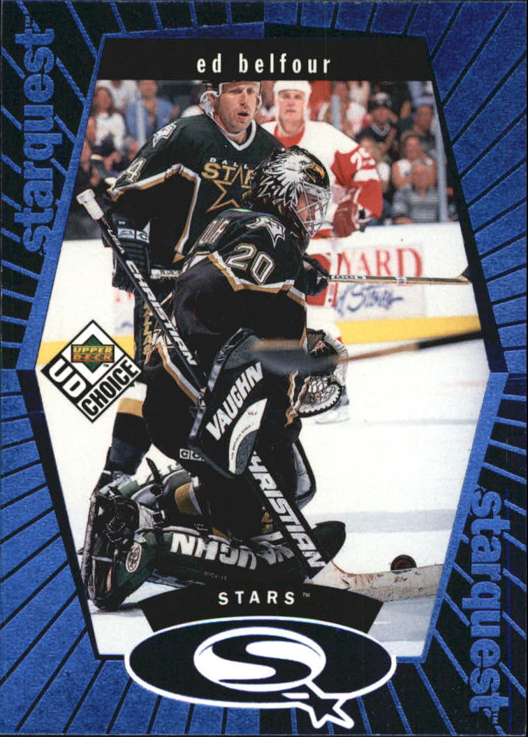 1998-99 UD Choice StarQuest Blue #SQ17 Ed Belfour