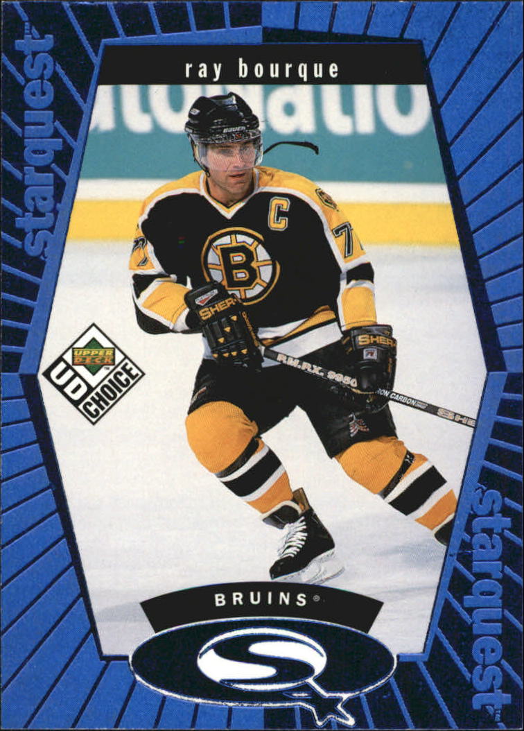 1998-99 UD Choice StarQuest Blue #SQ21 Ray Bourque