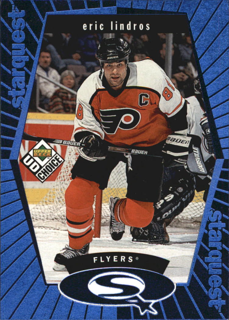 1998-99 UD Choice StarQuest Blue #SQ28 Eric Lindros
