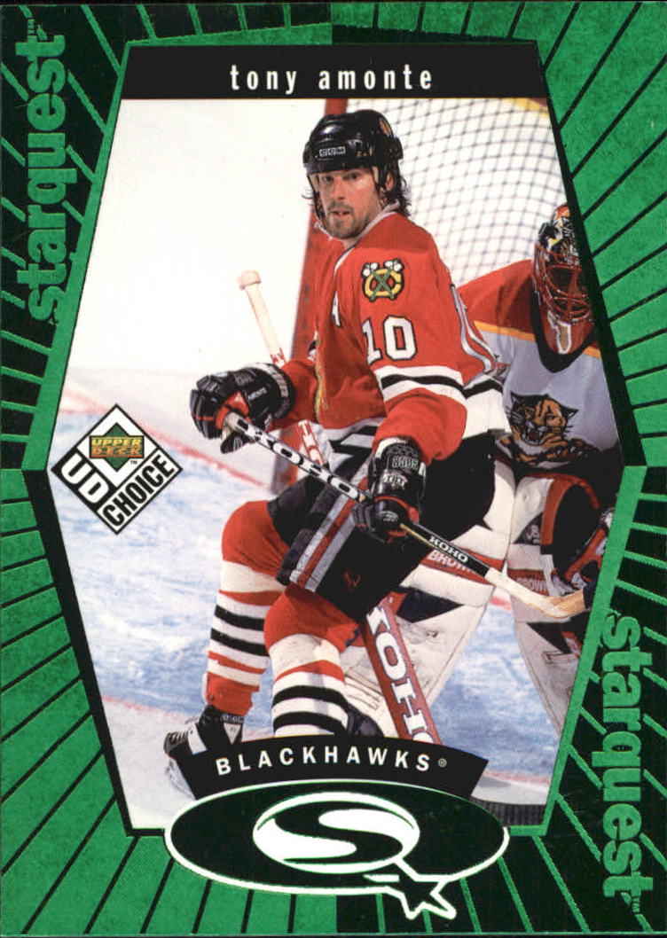 1998-99 UD Choice StarQuest Green #SQ26 Tony Amonte