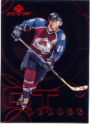 1998-99 Upper Deck MVP OT Heroes #OT8 Peter Forsberg