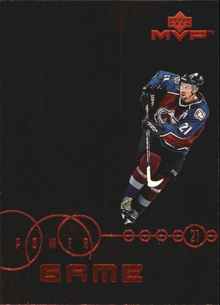 1998-99 Upper Deck MVP Power Game #PG9 Peter Forsberg