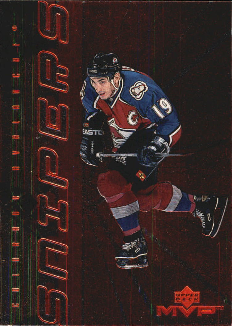 1998-99 Upper Deck MVP Snipers #S10 Joe Sakic