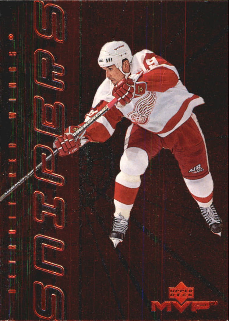 1998-99 Upper Deck MVP Snipers #S11 Steve Yzerman