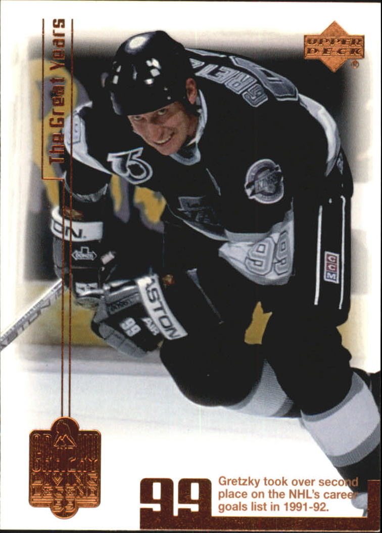 1999 Wayne Gretzky Living Legend #23 Wayne Gretzky 1991-92
