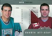 1999-00 BAP Update Double All Star Jerseys #D2 Eric Lindros