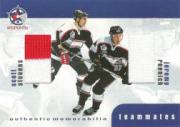1999-00 BAP Update Teammates Jerseys #TM31 Jeremy Roenick/Scott Stevens