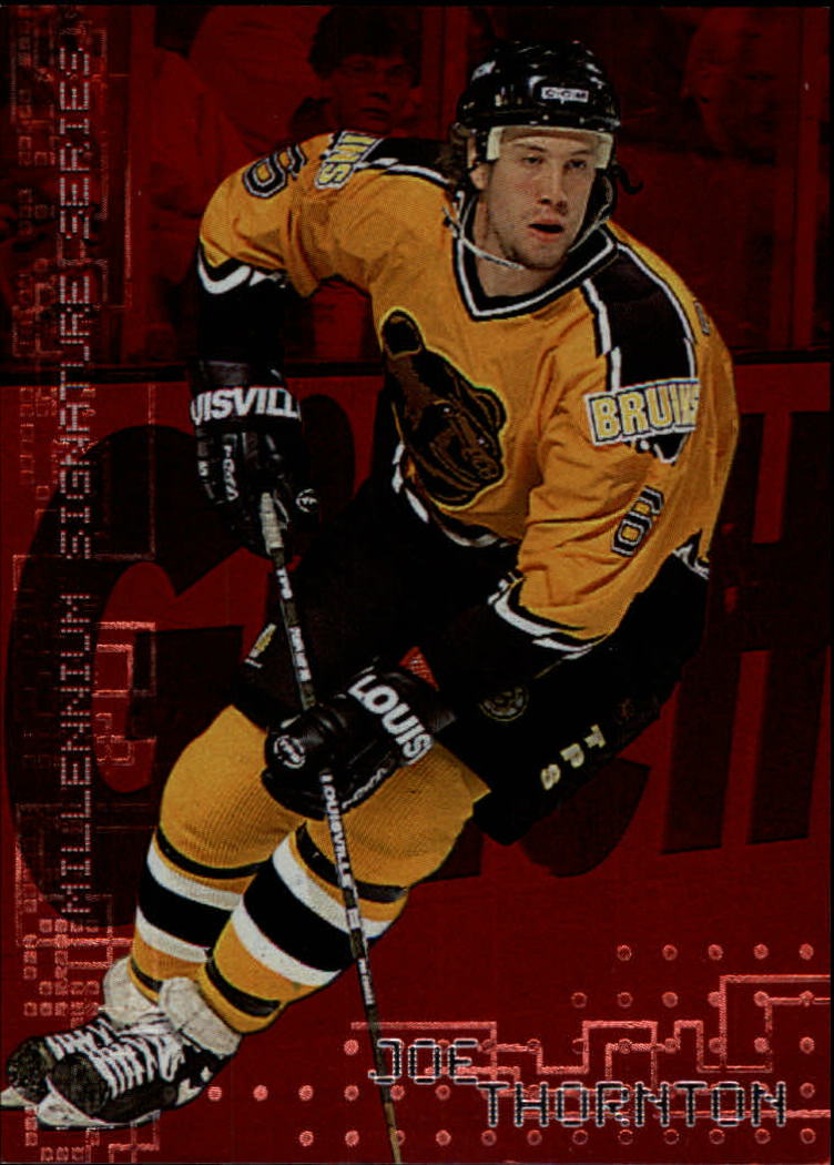 1999-00 BAP Millennium Ruby #24 Joe Thornton