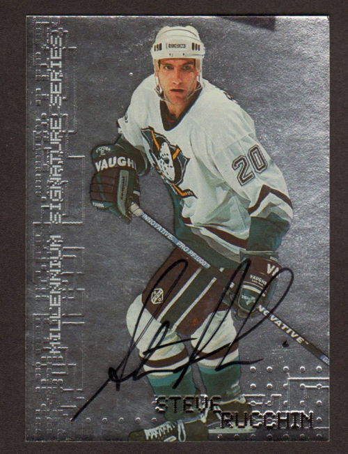 1999-00 BAP Millennium Autographs #10 Steve Rucchin