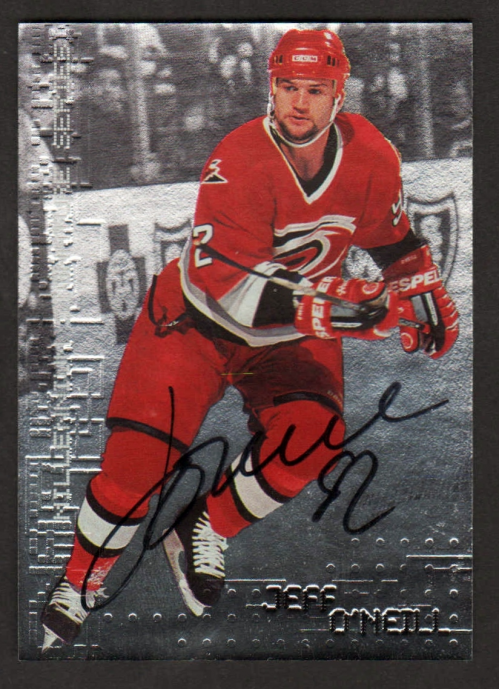 1999-00 BAP Millennium Autographs #51 Jeff O'Neill