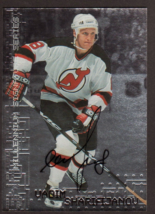 1999-00 BAP Millennium Autographs #146 Vadim Sharifijanov