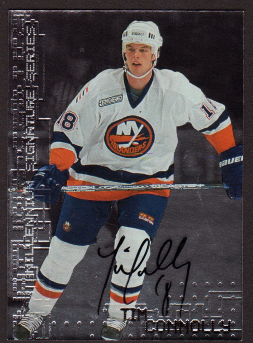 1999-00 BAP Millennium Autographs #153 Tim Connolly