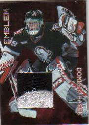 1999-00 BAP Millennium Jersey Emblems #E5 Dominik Hasek