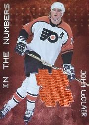 1999-00 BAP Millennium Jersey Numbers #N7 John LeClair