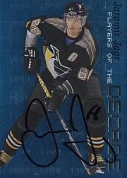 1999-00 BAP Millennium Players of the Decade Autographs #D5 Jaromir Jagr