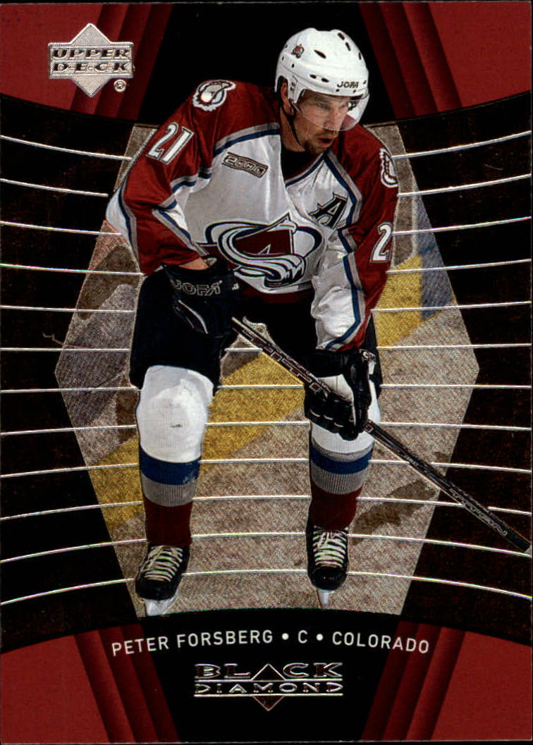 1999-00 Black Diamond #26 Peter Forsberg