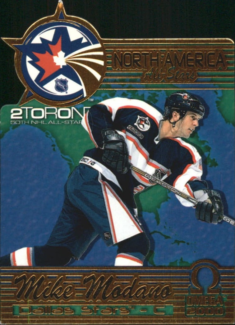 1999-00 Pacific Omega North American All-Stars #4 Mike Modano